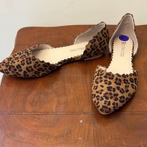 Restricted Shoes - Restricted Leopard Print Flats